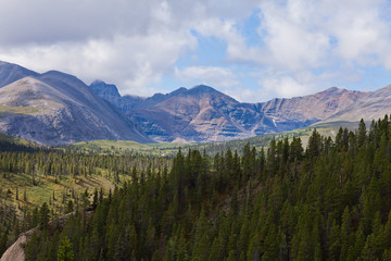 Obraz premium Willmore Wilderness Park landscape Alberta Canada