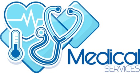 medical services vector design