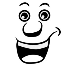 gesicht lachen