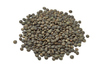 Heap of du Puy lentils