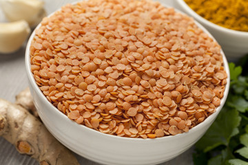 Red lentils