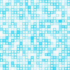 Abstract square pixel mosaic background