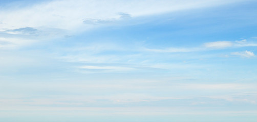 Fototapeta premium blue sky with light clouds