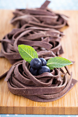 Chocolate pasta
