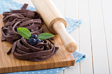Fototapeta na wymiar Chocolate pasta