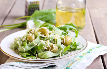 Spinach pasta