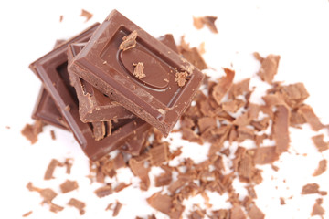 Grated chocolate.