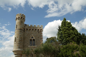 Fototapeta na wymiar Tour Magdala, Renne-le-Chateau, Aude