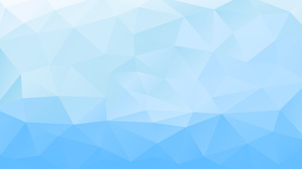 Blue abstract polygonal background