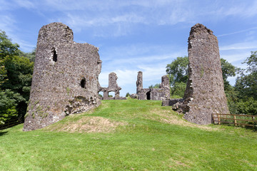 Narberth castle ruins