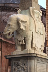Obelisk of Minerva in Rome, Italy