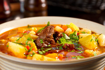 Beef soup
