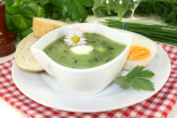 Kräutersuppe