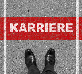 Stra&szlig;e mit Karriere