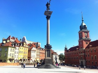 Fototapeta premium King Sigismund's Column, Warsaw, Poland