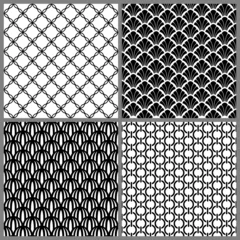 Seamless Pattern Mix Black/White © Jan Engel