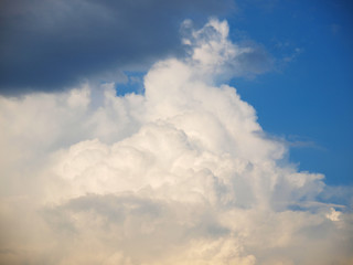 Beautiful clouds in the sky