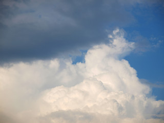 Beautiful clouds in the sky