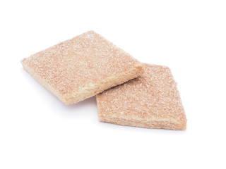 cookies on a white background