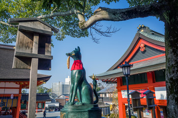 Obraz premium Fushimi Inari Taisha Shrine Japan