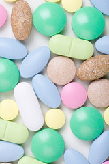 Abstract art background. Hand-painted background