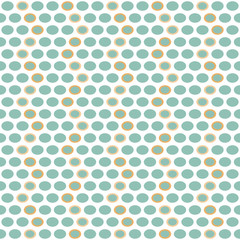 abstract retro pattern in blue and yellow