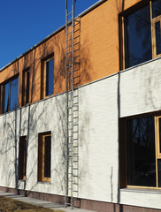 fire escape on the house