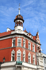 Fototapeta premium Zabytkowa kamienica w Niemodlinie.