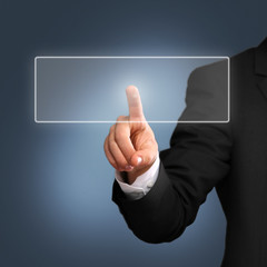 Man at the Touchscreen