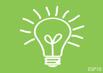 light idea vector illustration