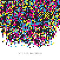 Abstract Pixel Background