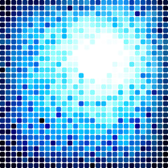 Abstract pixel mosaic gradient background
