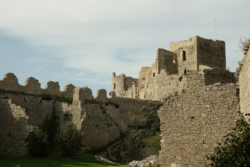 Obraz premium Chateau de Puilaurens,Pyrénées