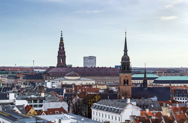 Obraz premium view of the Copenhagen, Denmark