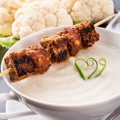 cauliflower cream soup