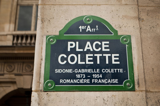 place Colette à Paris