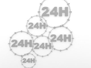 time icon background