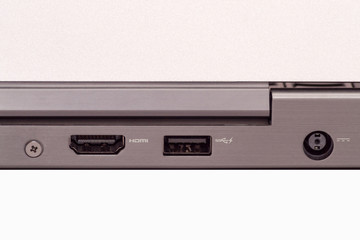 Obraz premium Laptop ports