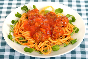 Spaghetti with Meatballs