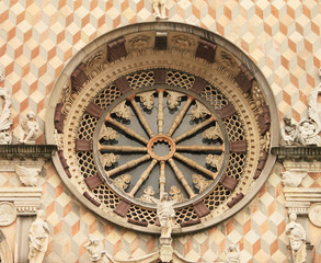 Beautiful Colleoni chapel (Bergamo, Lombardy, Italy)