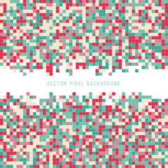 Abstract Pixel Background