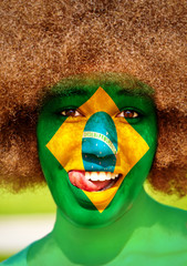 Portrait of a brazilian girl