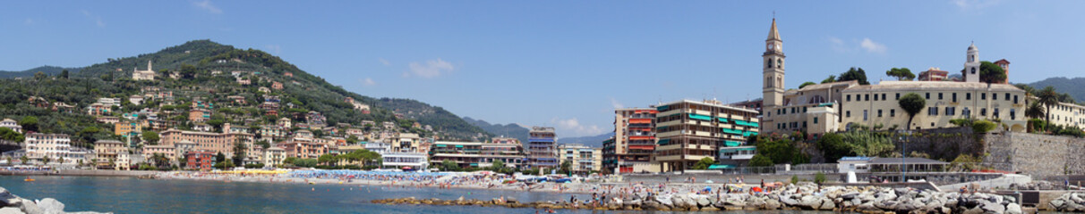 Fototapeta na wymiar Plaża Rapallo