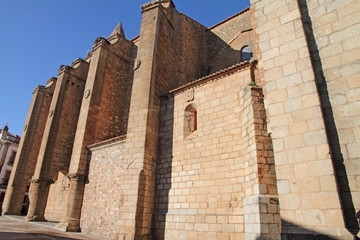 Church of Santiago, Cáceres. Extremadura, Spain