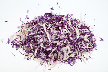 White and Red  Cabbage