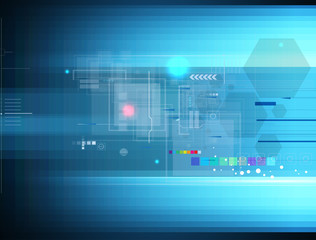science futuristic internet high computer technology business
