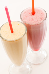 fruit milk cocktails