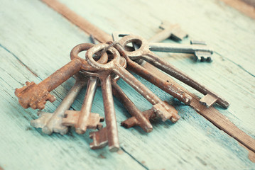 vintage keys