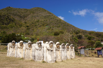 Mémorial CAP 110 à l'Anse Caffard