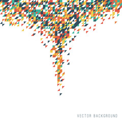 Abstract Pixel Background